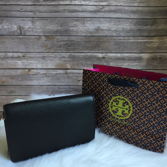 Tory Burch T small Bombe black crossbody shoulder - Picture 3 of 7